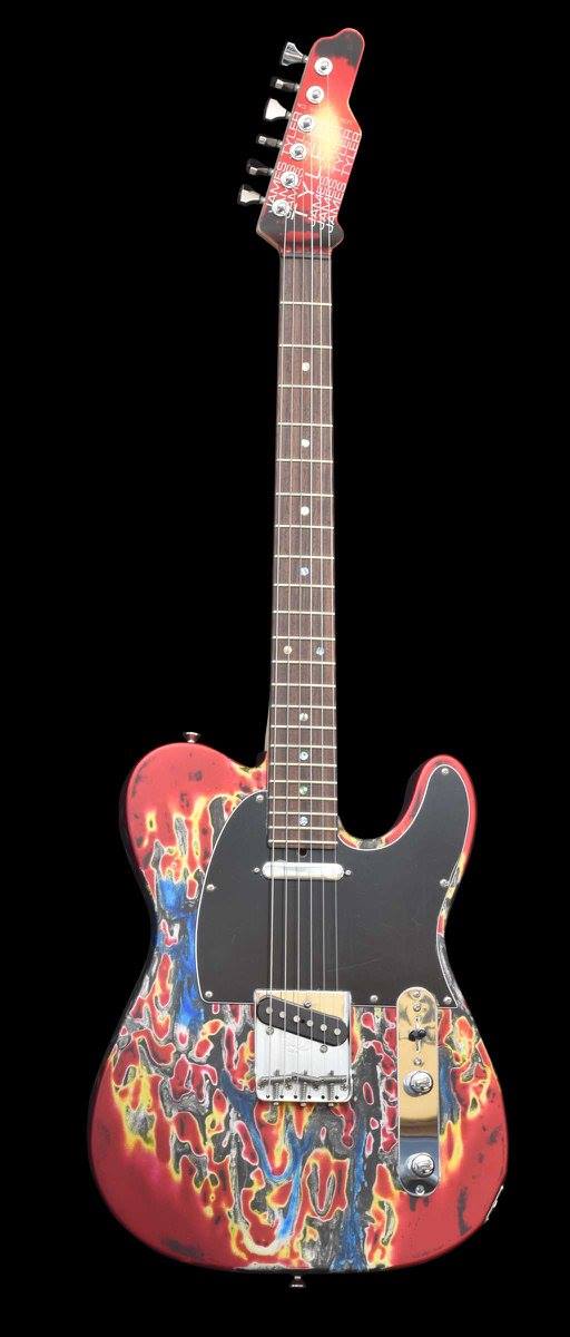 Burning Water Finishes — James Tyler Guitars